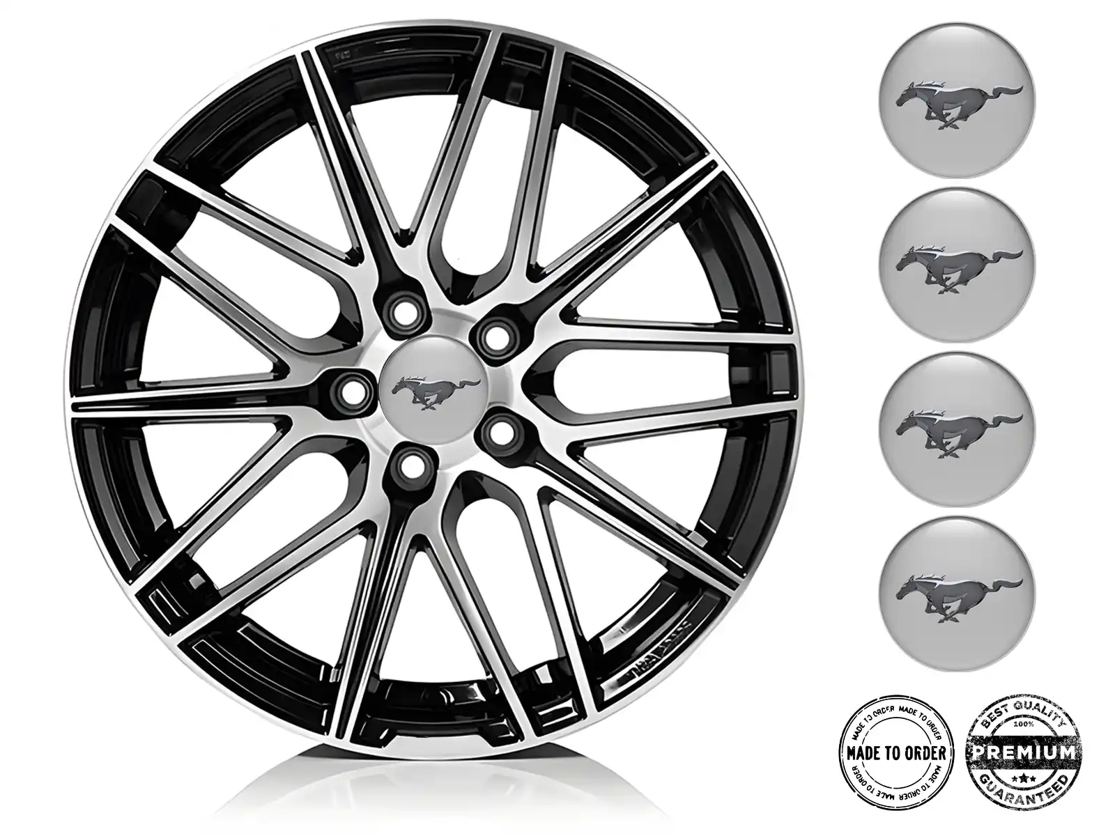 Ford Édition Autocollants Résine Étiquettes Roue de Luxe